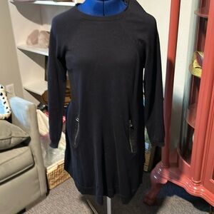 Phillip Lim to the knee navy swing dress